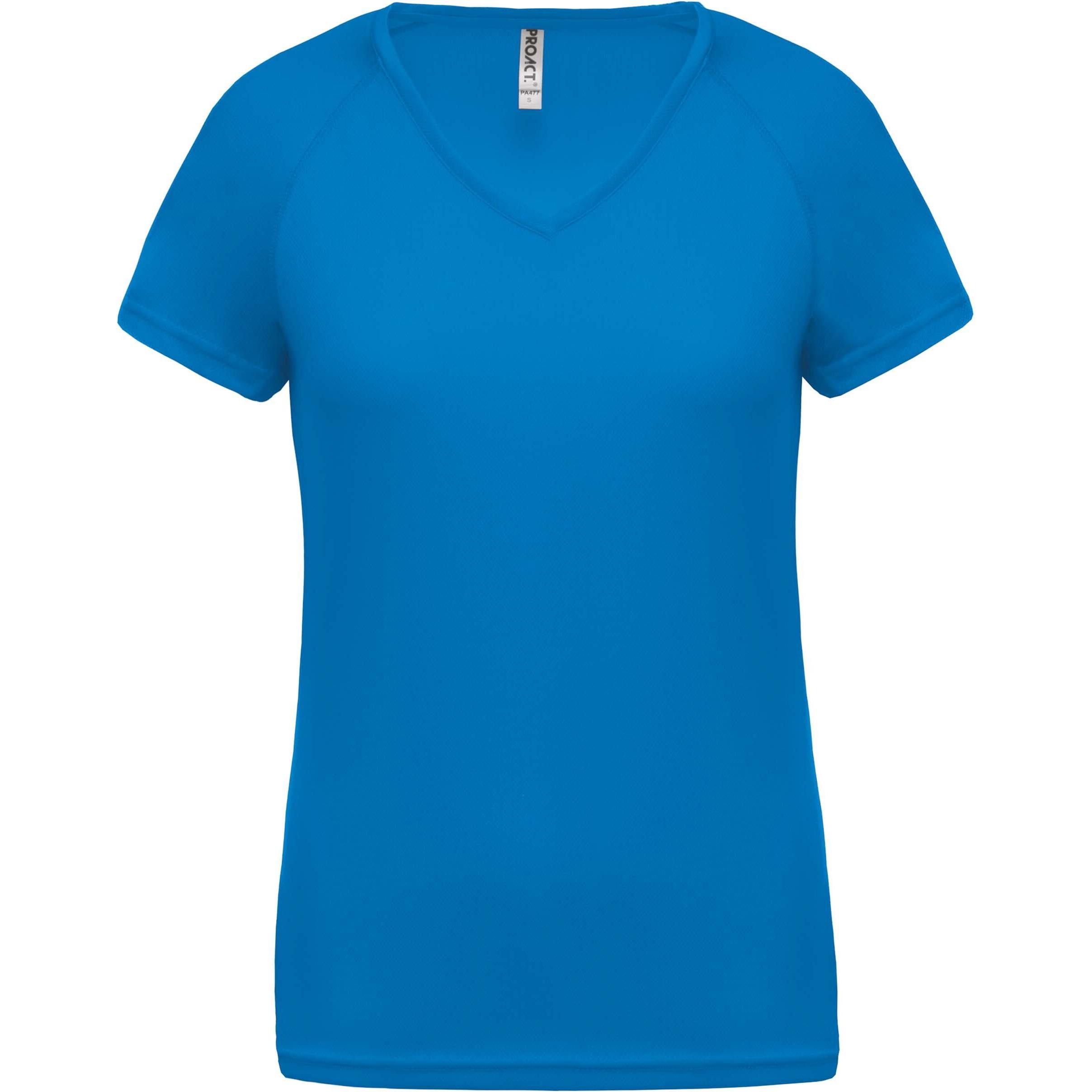 Proact, Damen, Sportshirt, Sport (XXL), Blau, XXL