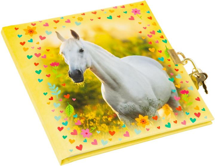 Image du produit Goldbuch Journal intime 16,5x16,5cm Chiara (16,5 x 16,5 cm, Blanc, Couverture rigide)