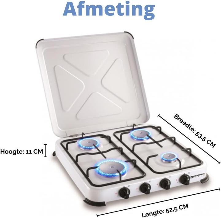 Actual product image Kemper Burner, 4 flame, 104983