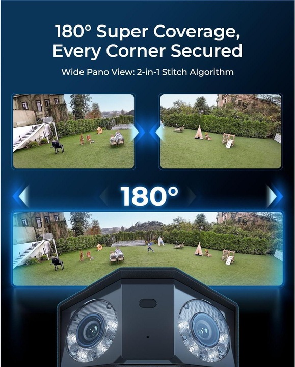 Produktbild Reolink Duo Series P750-16MP (7680 x 2160 Pixel)