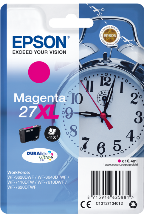 Produktbild Epson 27XL DuraBrite Ultra (M)