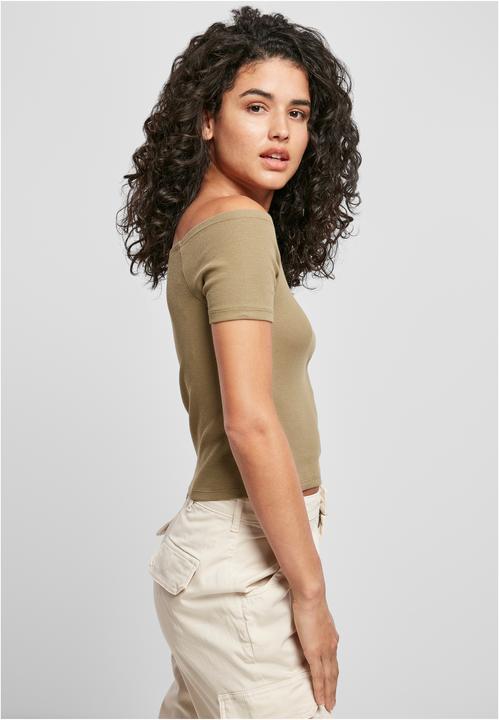 Produktbild Urban Classics Ladies Off Shoulder Rib Tee (XXL)