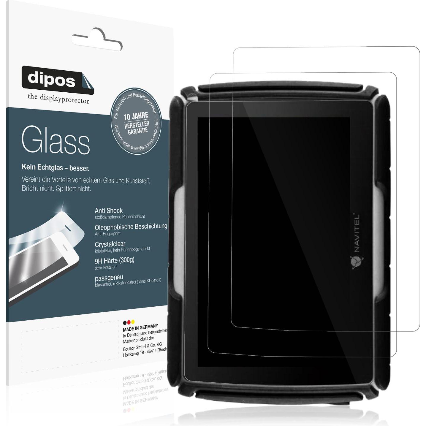 Thumbnail - Dipos, Fahrzeug Navigation Zubehör, Anti-Shock Displayschutz 9H