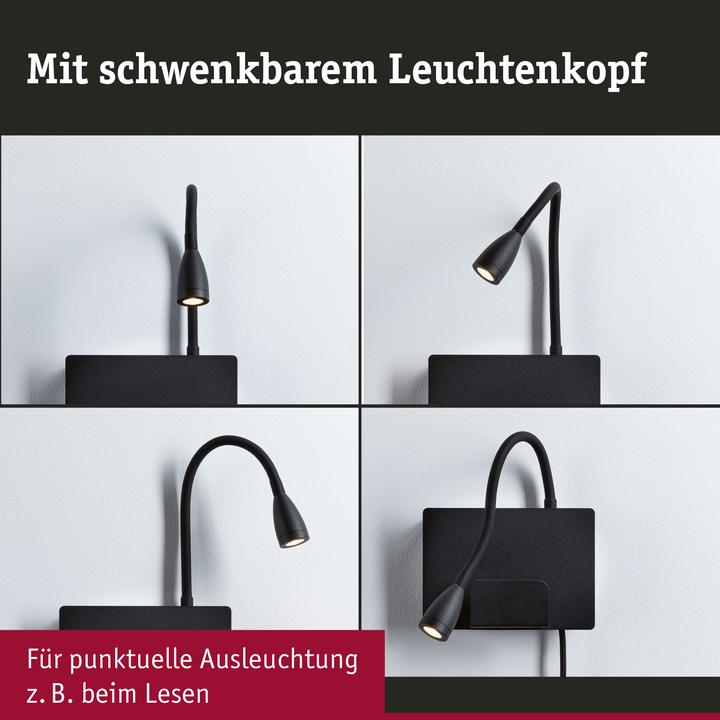 Produktbild Paulmann Wandleseleuchte Halina (220 lm)