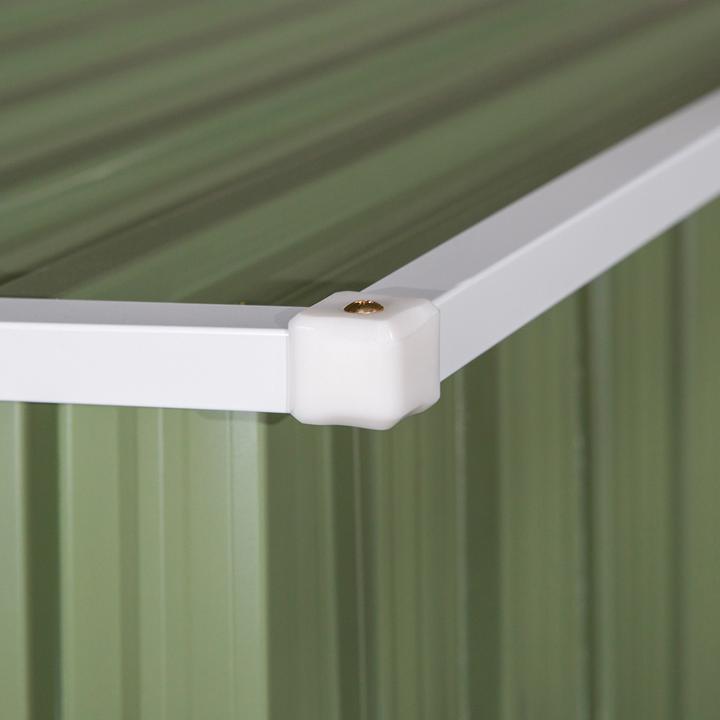 Actual product image Outsunny Equipment shed with mono-pitch roof