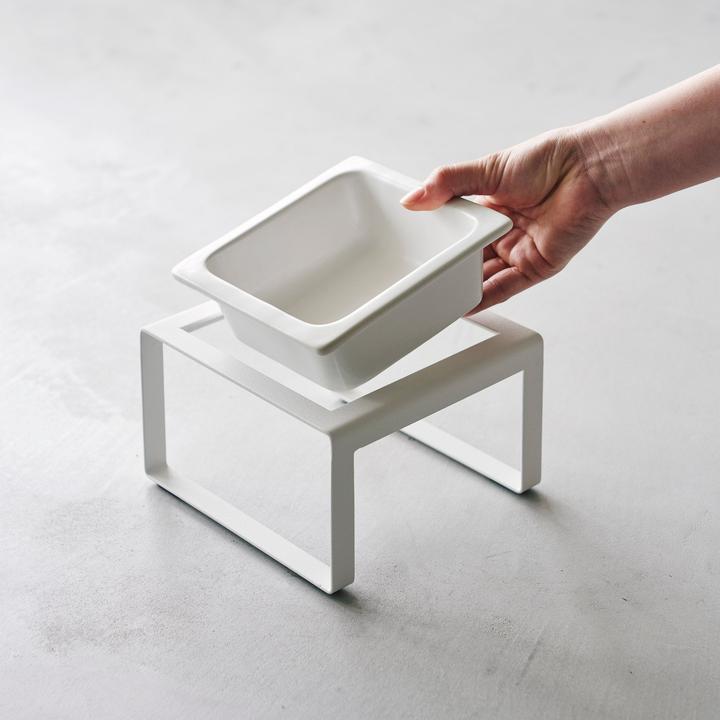 Produktbild Yamazaki Futternapf mit Ständer TOWER (0.30 l)