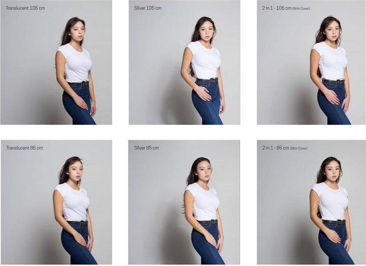 Immagine prodotto Elinchrom Ombrello Shallow 105cm (Riflettore ad ombrello, 105 cm)