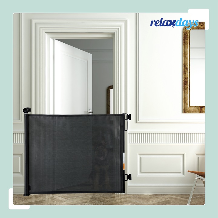 Immagine prodotto Relaxdays Cancello di sicurezza per porte (70 cm)