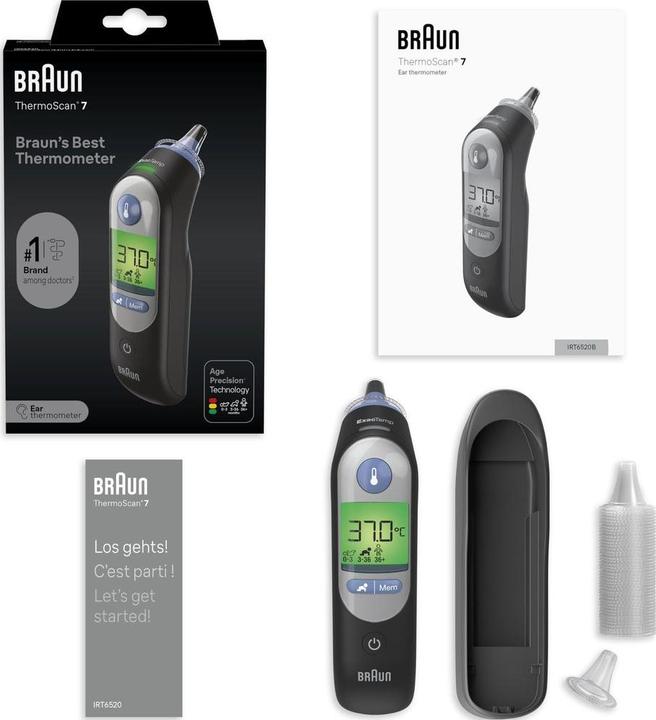 Actual product image Braun ThermoScan 7 (Ear)