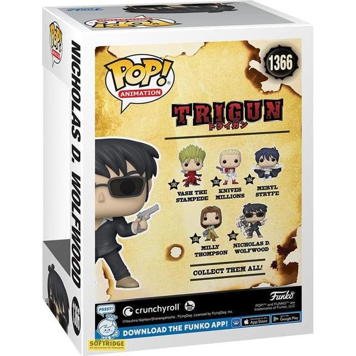 Thumbnail - Funko POP! Trigun S1 - Nicholas D. Wolfwood (1366)