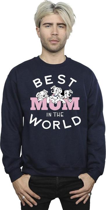 Immagine prodotto Disney 101 Dalmatians Best Mum In The World Felpa Uomo (M)