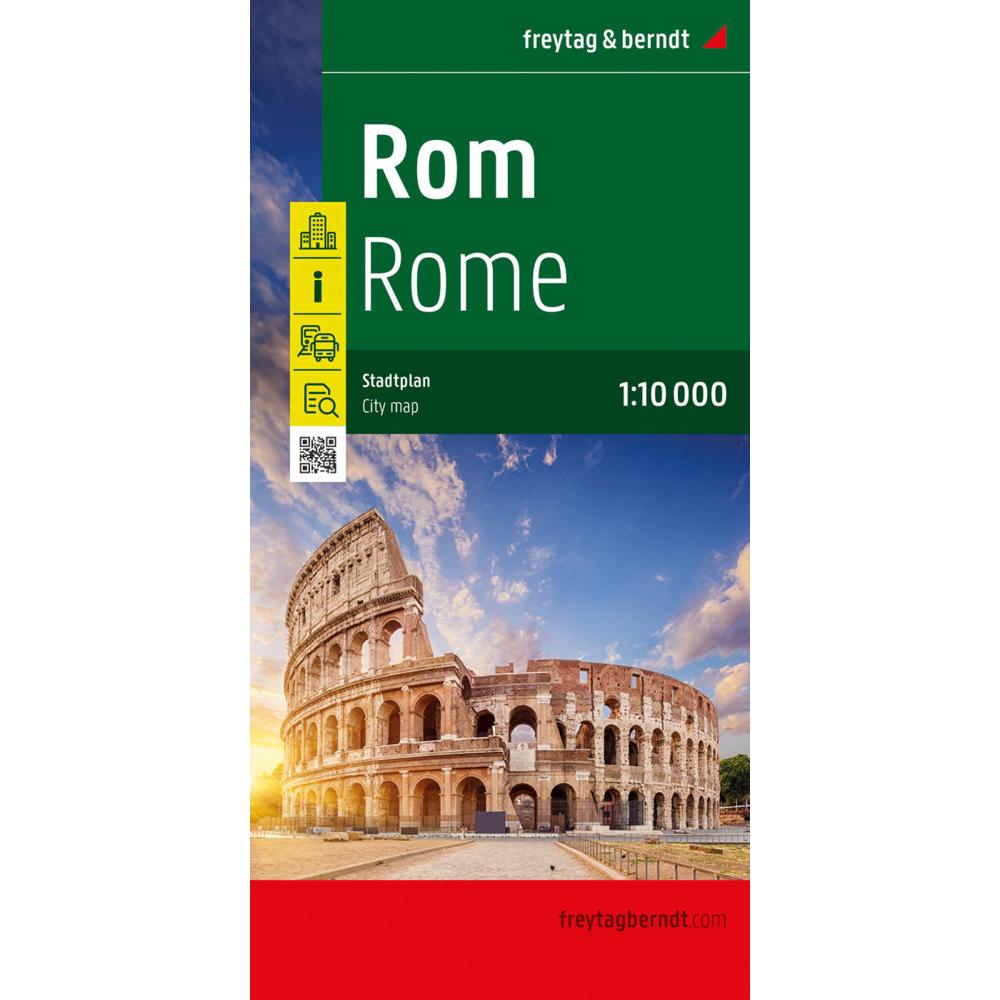 Rom, Stadtplan 1:10.000, freytag & berndt, Landkarte