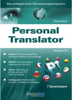 Produktbild Linguatec Personal Translator 14 Standard, Win