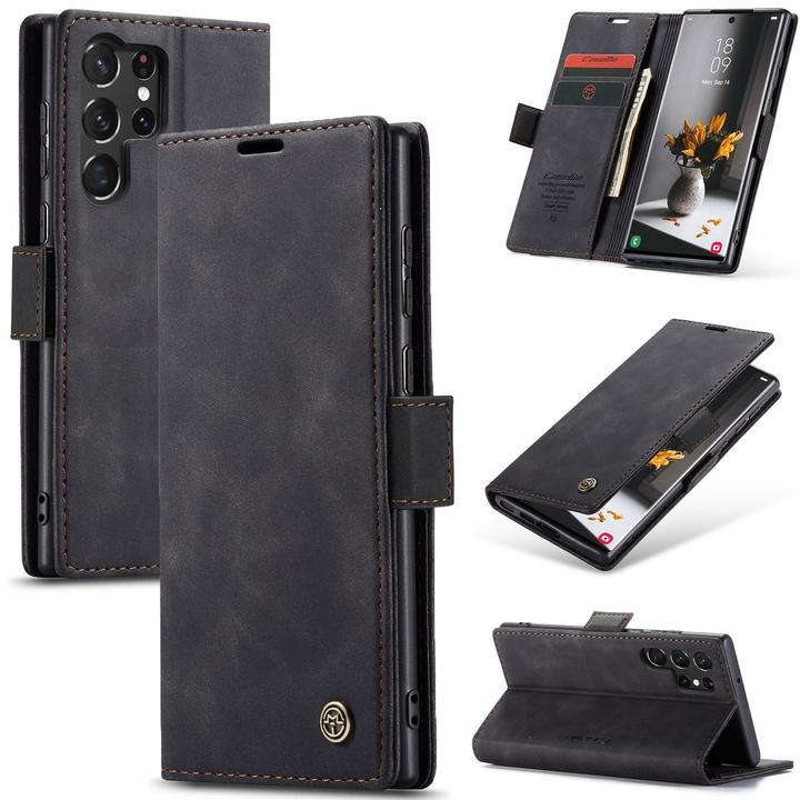 Actual product image König Design Case Mobile Protection for Samsung Galaxy S23 Plus Ultra Case Cover Wallet Bag (Samsung Galaxy S23 Ultra)
