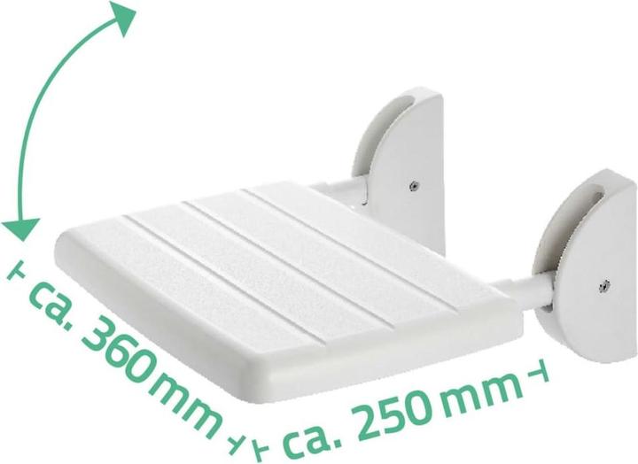 Produktbild Ridder Duschklappsitz (125 kg)