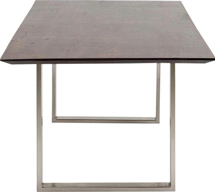 Image du produit Kare Design Table Symphony noyer chromé 180x90cm (180 x 90 x 76 cm)