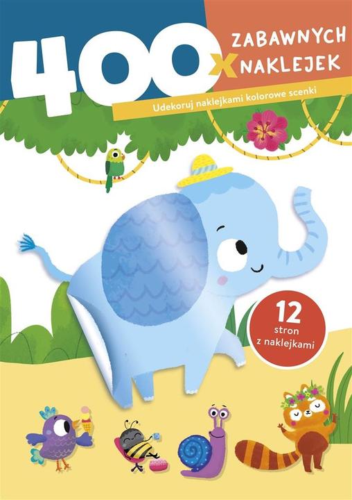 Selonis 400 lustige Aufkleber. Elefant