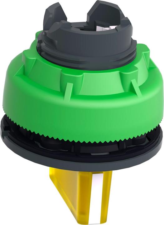 Produktbild Schneider Electric Flush Xb5 Yellow Selector Switch 3p