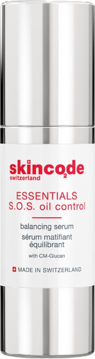 Actual product image Skincode S.O.S. Oil control Balancing Serum (30 ml)