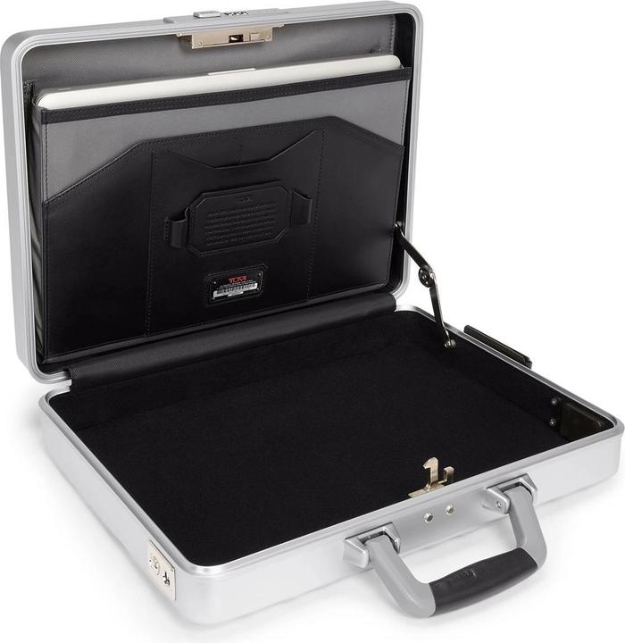 Actual product image Tumi 19 Degree Aluminum Briefcase silver (15.60")