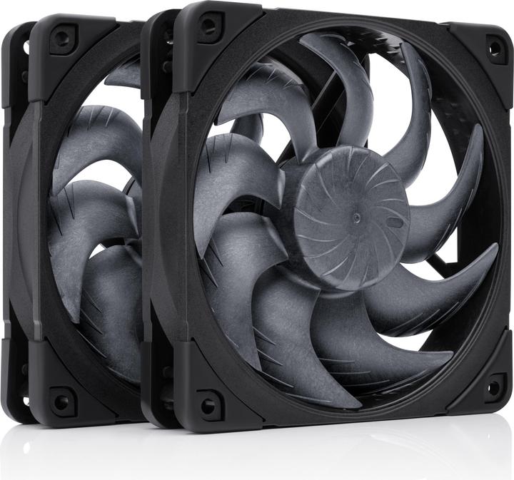 Produktbild Noctua NF-A12x25 G2 PWM Sx2-PP chromax.black (120 mm, 2x)