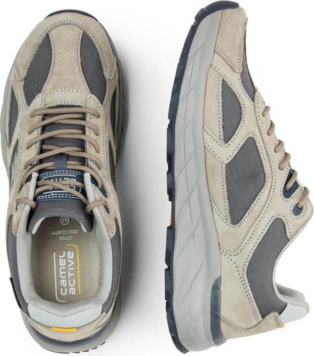 Image du produit Camel Active Sneaker pig nubuk/textile STONE/BLAU (41)