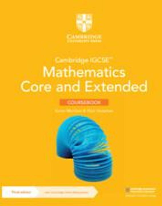 Produktbild Cambridge IGCSE(TM) Mathematics Core and Extended Coursebook with Cambridge Online Mathematics (Englisch, Karen Morrison, Nick Hamshaw, 2023)