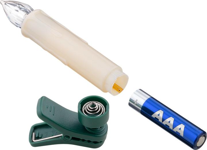 Produktbild Goobay Weihnachtsbaumkerzen (20 x)