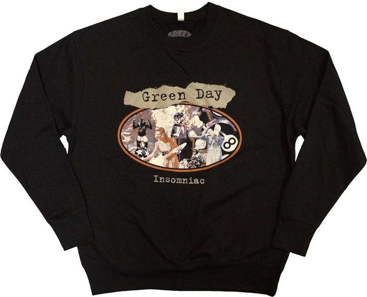 Actual product image Green Day Unisex Adult Insomniac Sweatshirt (S)