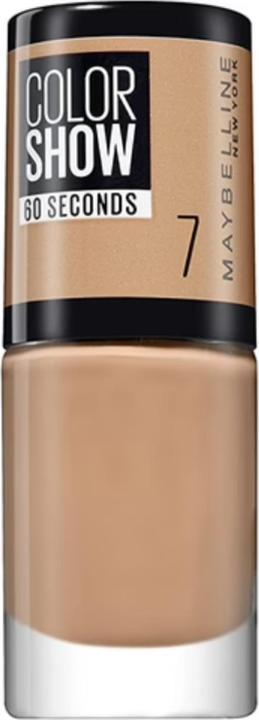 Immagine prodotto Maybelline New York Maybelline Smalto per unghie Color Show 60 Seconds 6,7ml Nude (Nude, Smalto)