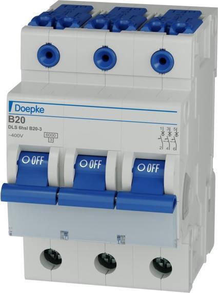 Actual product image Doepke DLS 6HSL B20-3