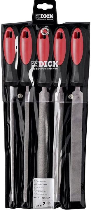 Dick Workshop file set 5pcs. with (Cut 2, 200 mm)