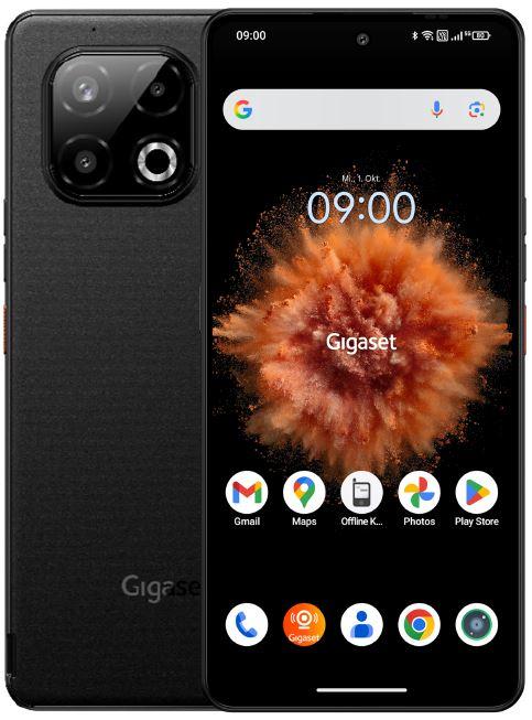 Image du produit Gigaset GS6 (128 Go, Titanium Black, 6.67", Double SIM, 5G)