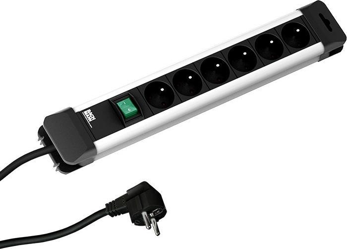 Produktbild Bachmann Steckdosenleiste CONNECTUS, 6-fach (6x, CEE 7/3, 2 m)