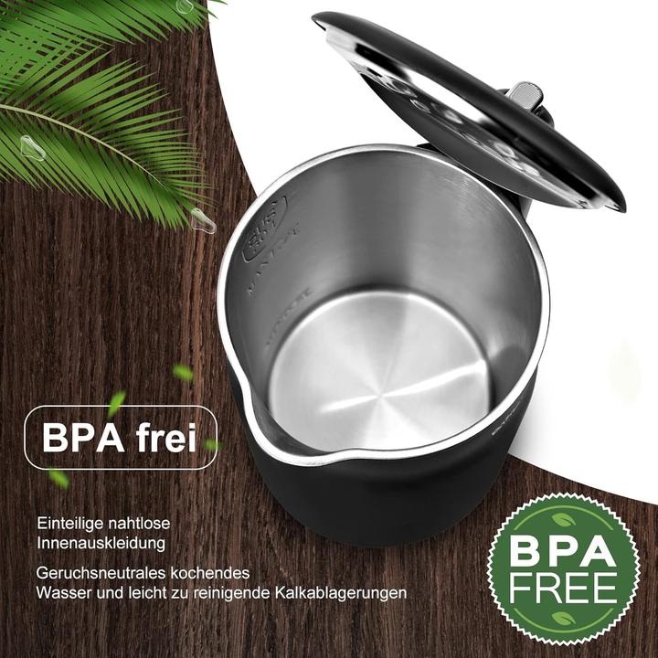 Immagine prodotto Bear Rock Wasserkocher mit Temperatureinstellung (40°C-100°C) (1.70 l)