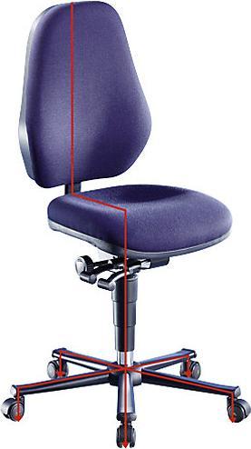 Actual product image Bimos Industrial swivel chair with ESD protection