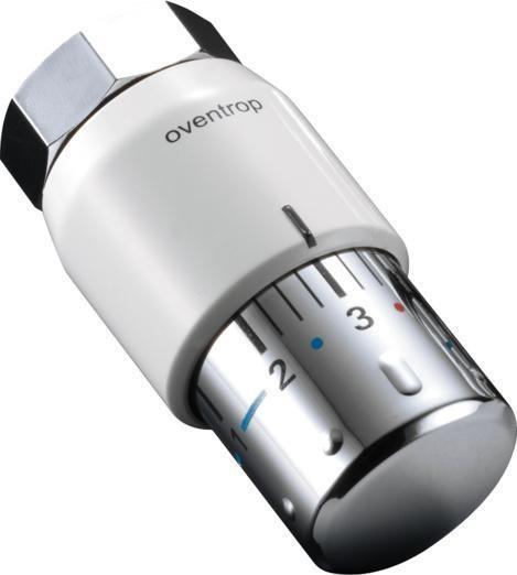 Produktbild Oventrop Uni SH 7-28°C Flüssig-Fühler Thermostat - Weiss/Verchromt (1012065)