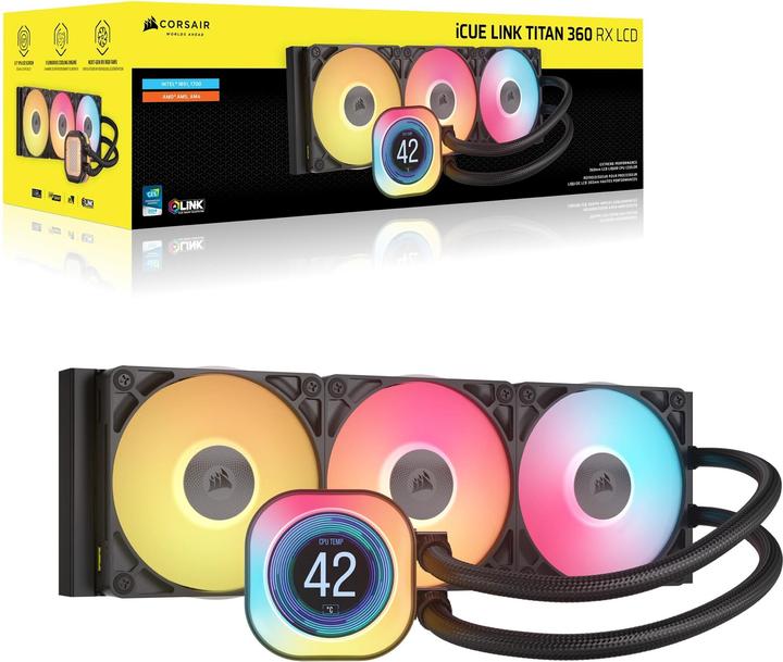 Image du produit Corsair iCUE Link Titan RX 360