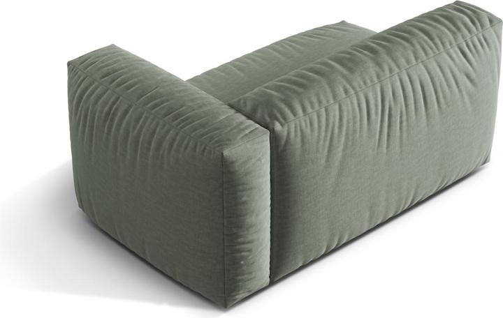Image du produit Micadoni Chauffeuse Droit, "Martina", 1 Place, 160x106x75 Fabriqué en Europe (Canapé modulaire, 1 place)