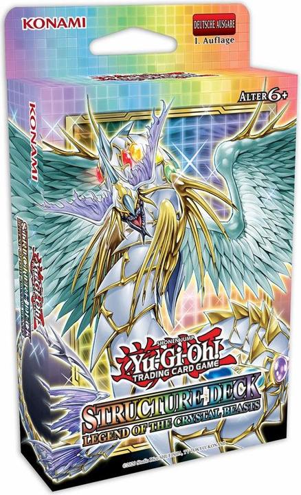 Produktbild Yu-Gi-Oh Structure Deck: Legend of the Crystal Beasts - DE (Deutsch, Deck)