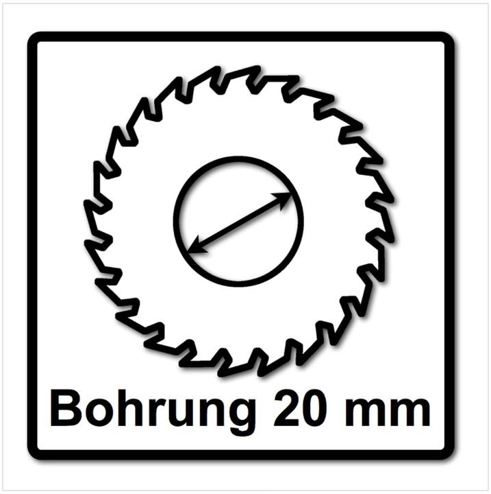 Actual product image Makita Lama circolare M Force 165 x 20 x 2 mm 24 denti ( A-89632 )
