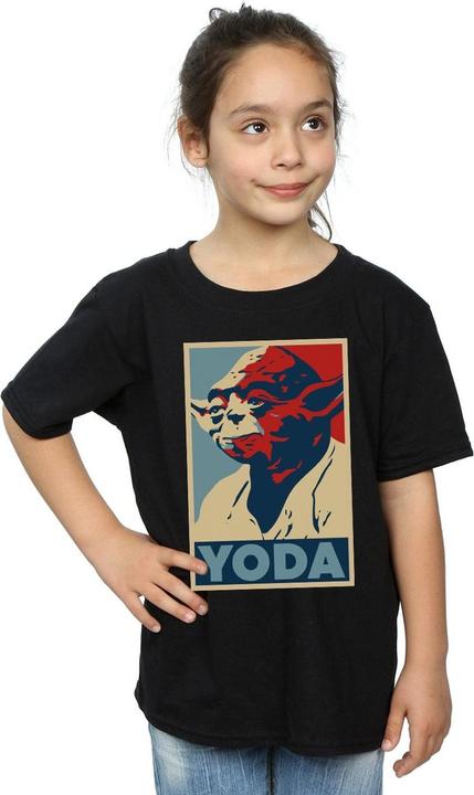Produktbild Star Wars Yoda Poster TShirt Mädchen (152, 158)
