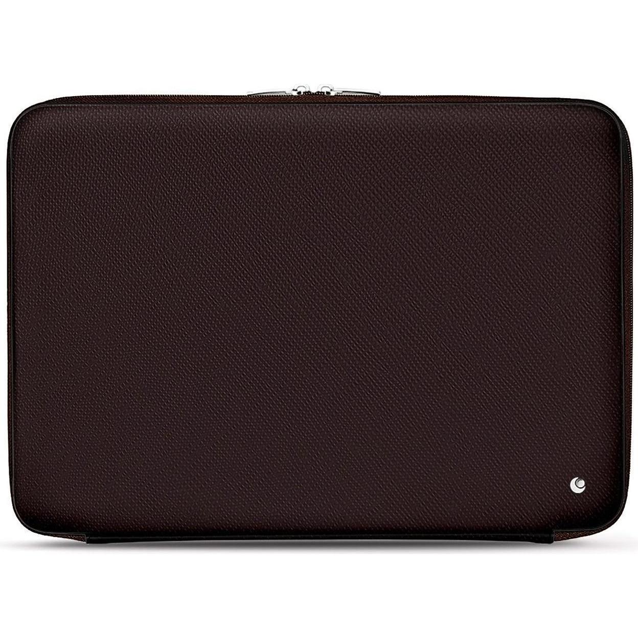 Noreve Lederhülle, Notebooktasche, Braun