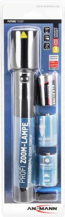 Actual product image Ansmann Flashlight Future T500F (31.80 cm, 710 lm)
