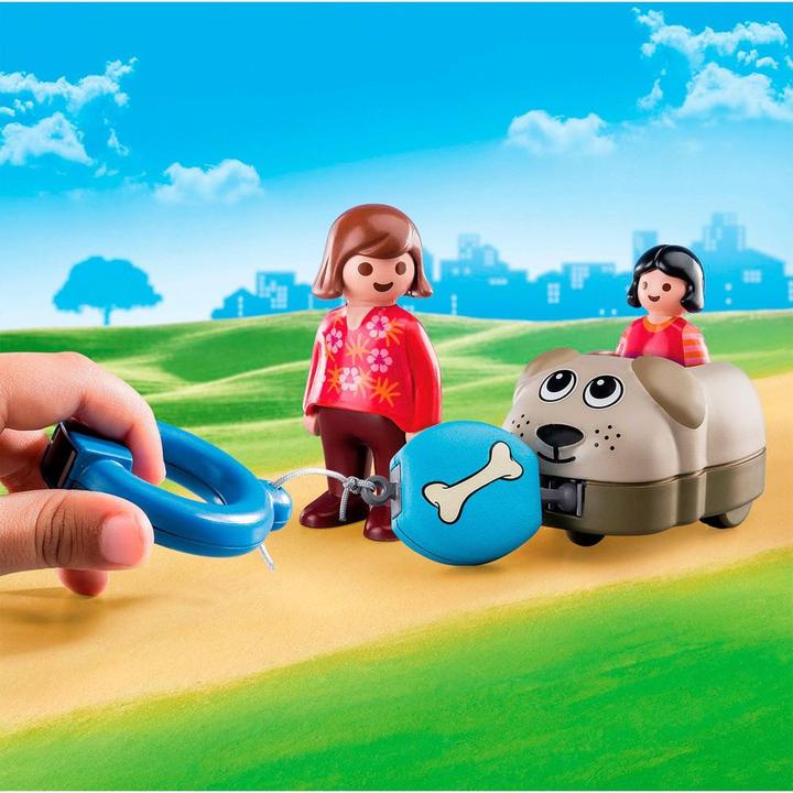 Actual product image Playmobil 70406 Dog train (70406, Playmobil 1.2.3)