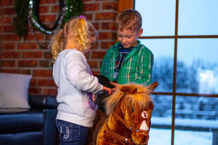 Immagine prodotto Happy People Haflinger Schaukelpferd mit Soundeffekten