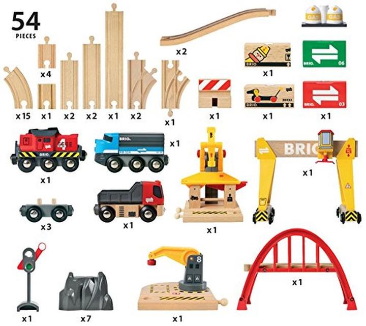 Actual product image Brio set with railway tracks Railway Deluxe, 33097