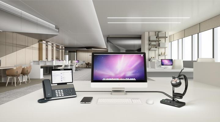 Actual product image Yealink WH62 (Wireless, USB-A, Microsoft teams)