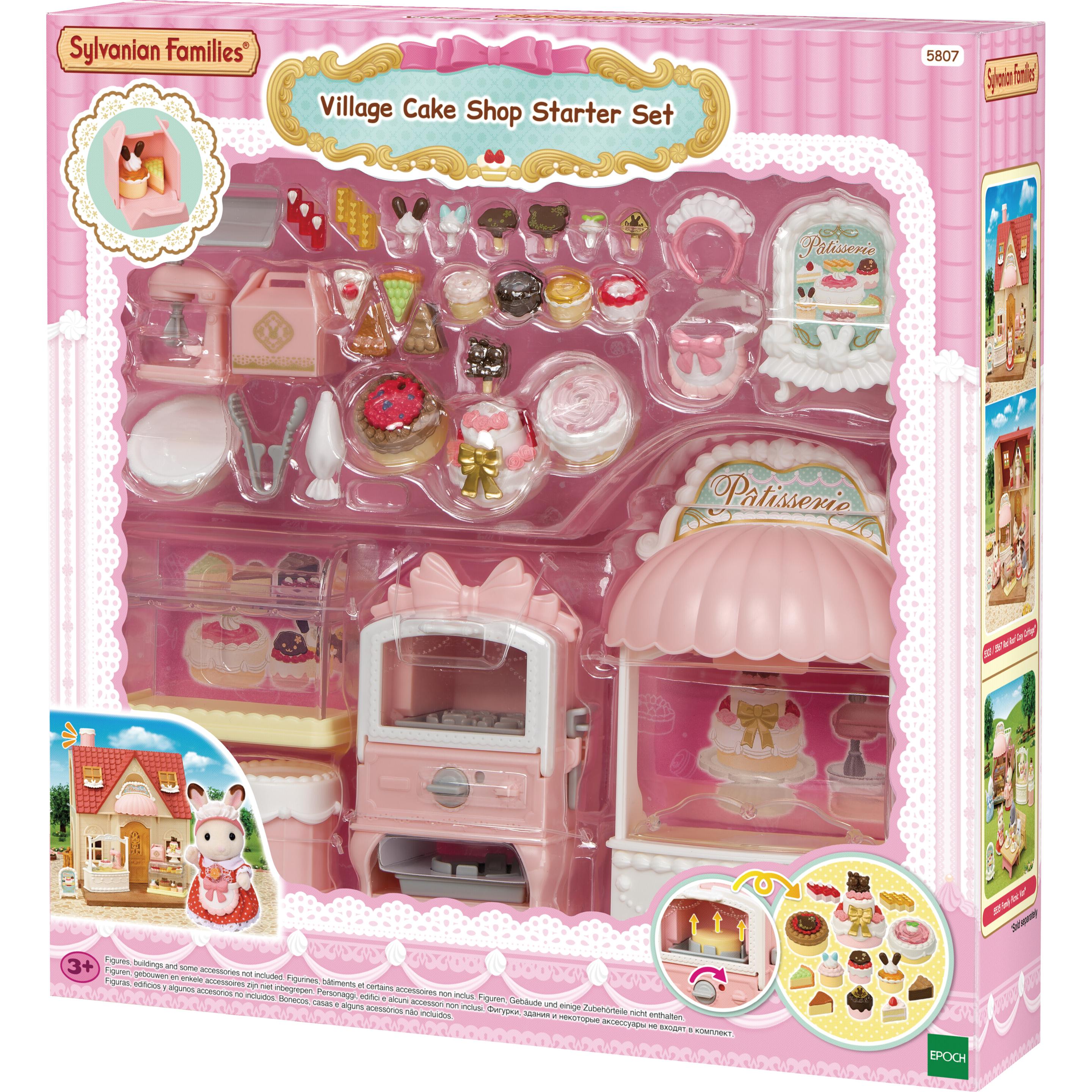 Sylvanian Families Dorfkonditorei Set für Starter Haus (5807)