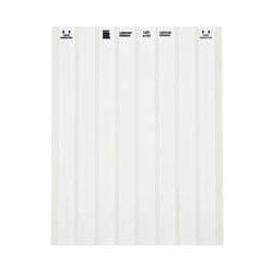 Brady, Etiketten, LAT-5-747-10, Polyester, Weiss, 20.32 x 12.70 mm, permanent, US-Letter, 8-bahnig (10.032 E.)